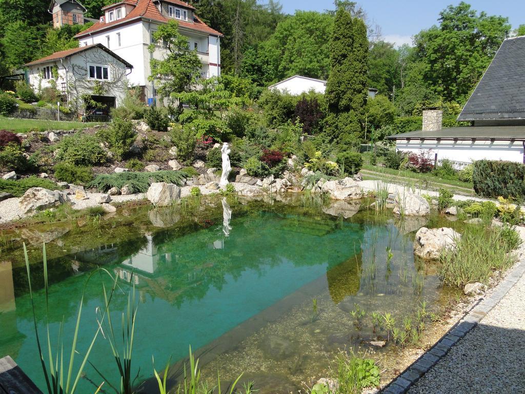 Pension Villa am Burgberg Waltershausen Exterior foto