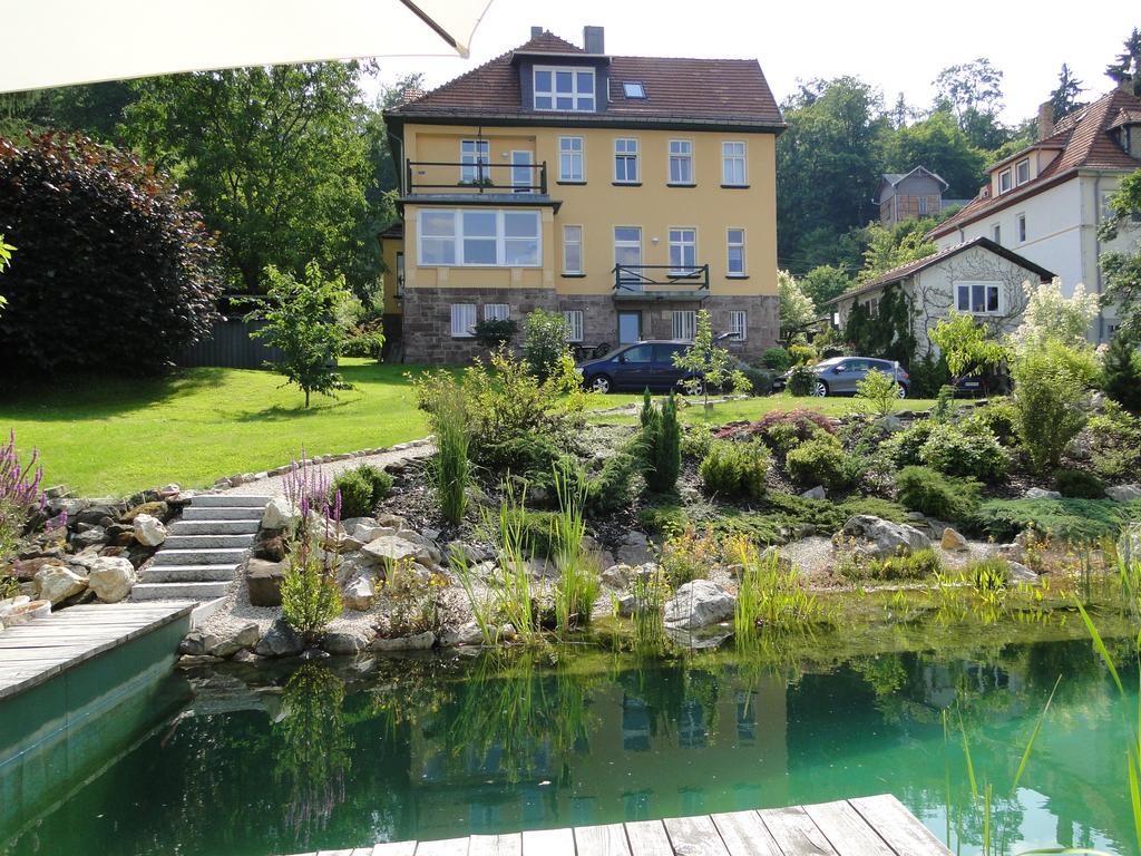 Pension Villa am Burgberg Waltershausen Exterior foto